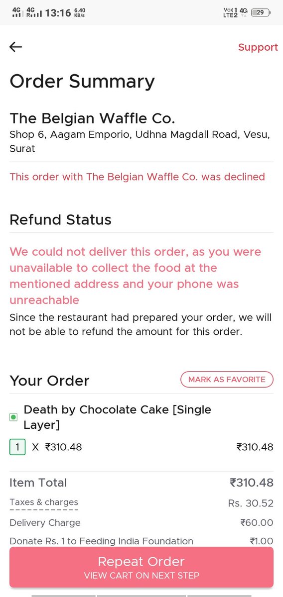 amitEY1991's tweet photo. @deepigoyal I have not received any call and they cancelled my order and not refunding my money also can you please look into this 9136489757 https://t.co/Pl2VV7ohKp