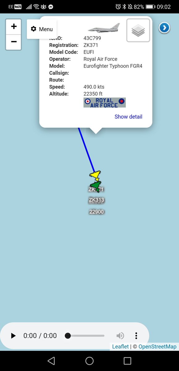 freedar_uk's tweet photo. Mid Morning OP Shader Sortie Out Of @RAFAkrotiri π¨πΎπ¬π§
Eurofighter Typhoon FGR4 - #ZK371
Eurofighter Typhoon FGR4 - #ZK313
Currently Transiting The #Mediterranean Towards #Isreal..
Being Supported By -
Airbus Voyager K2 - #ZZ331 https://t.co/RDEQbsUvI0