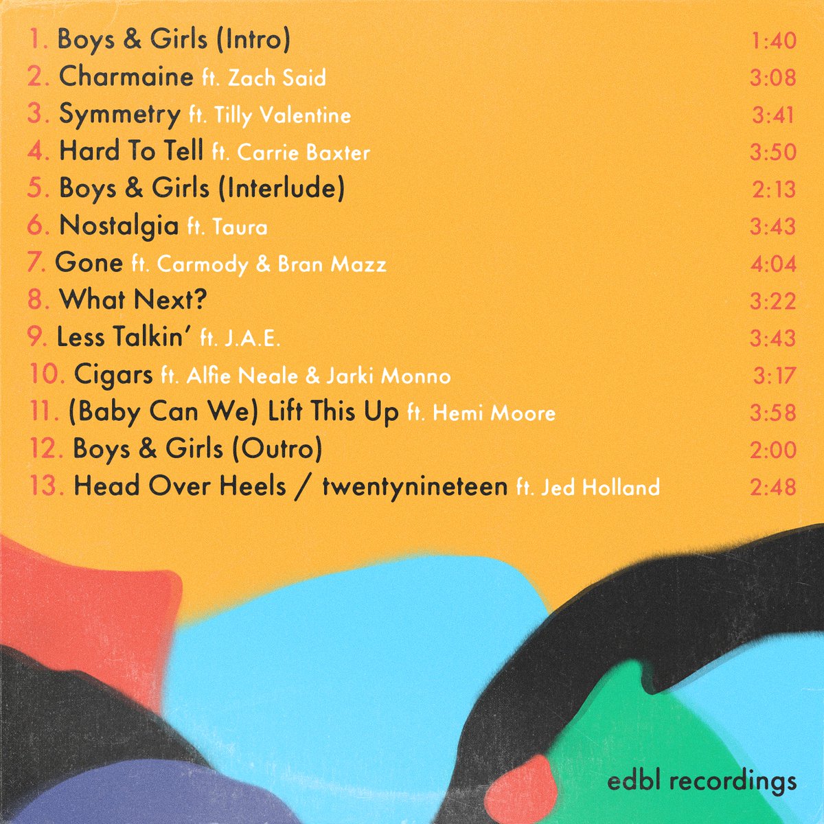 edbledbl's tweet image. Over the moon to announce that 'Boys &amp;amp; Girls' will be dropping on 18/09. Pre-save (+ cassette pre-order) the mixtape at slinky.to/BoysAndGirls. New music coming REAL soon 👀