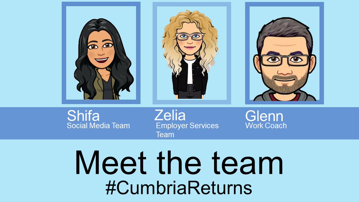 JCPinCumbria's tweet photo. 📣 Welcome to #CumbriaReturns!

Follow the hashtag to find out what help and support is available for Job seekers across Cumbria. We will be sharing supportive information ALL DAY!

Join in! 😀

Any questions for us about your job search ? Just ask us using the hashtag! https://t.co/3AEGNjROXb
