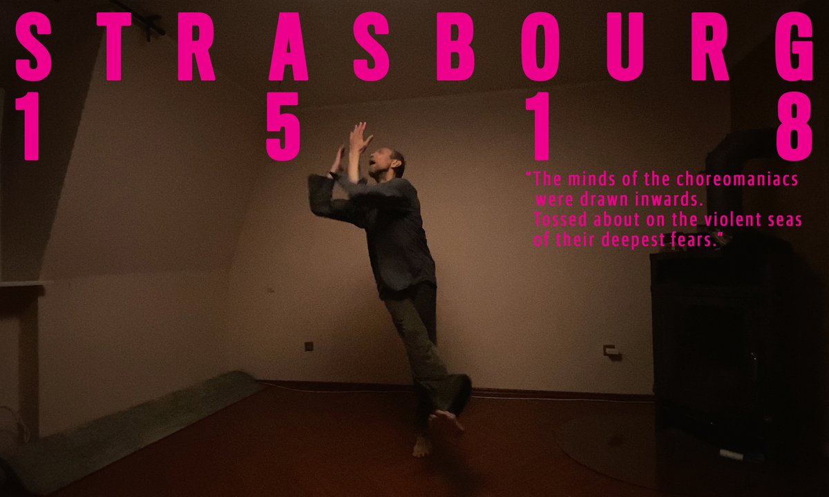 NEW JONATHAN GLAZER FILM COMING TO <a href="/BBCTwo/">BBC Two</a>!

The World Premiere of STRASBOURG 1518 will be on BBC Two, 10pm on Monday 20 July. A collaboration in isolation with music from #MicaLevi and featuring some of the world's greatest dancers.