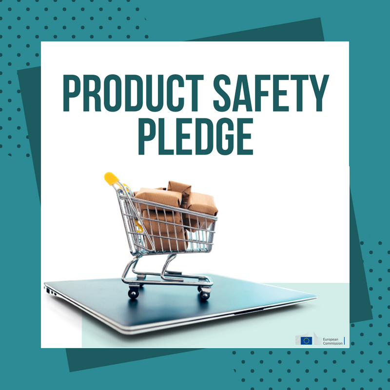 EU_Consumer's tweet photo. Another exciting piece of #ProductSafety news!
Yesterday @WishShopping signed the
🇪🇺 EU #ProductSafetyPledge
This is a voluntary committment to improving the safety of products sold on online marketplaces by third party sellers.
➡️https://t.co/OJviGDrGTL https://t.co/4AmUlpnSVE