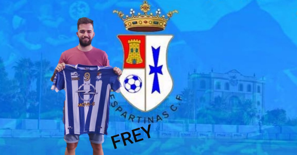 Espartinascf's tweet photo. 📢📢📢 VUELTA A CASA

Después de un año lejos de Tablantes vuelve casa Javier Freytas "Frey" @fjfg10 🔝🔝

Tiki-taka 💪💪 en nuestro ataque.

#VamosMiEspartinas🔵⚪ https://t.co/oRnS2ETKYq