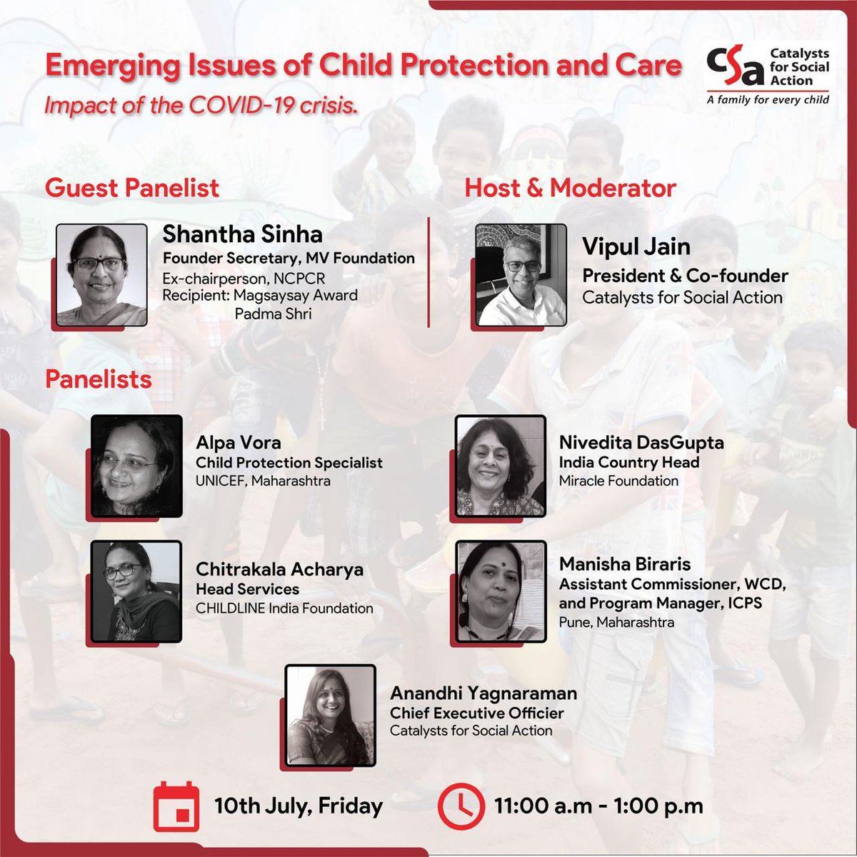 CHILDLINE1098's tweet photo. Join us in a webinar that highlights the 'Emerging Issues of Child Protection and Care - Impact of the COVID-19 crisis'. To register, please visit https://t.co/k86bfbz8Oe. Prior registration is mandatory. #childline1098 #childcare #childrights #childissues #childprotection #child https://t.co/0vKjGou7hg