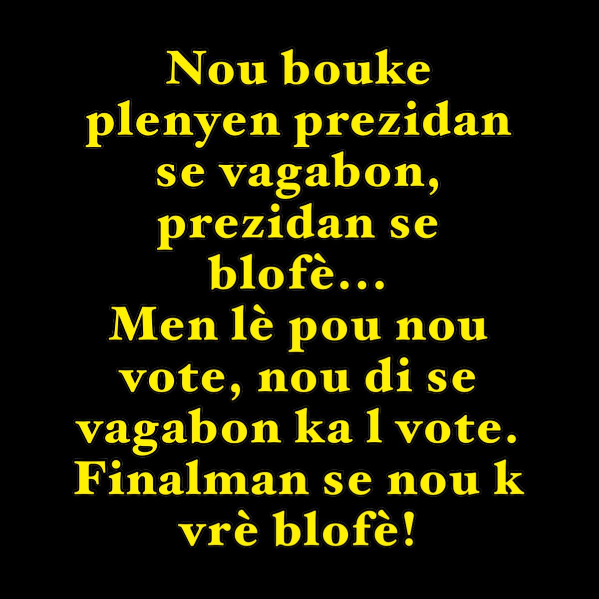 tpetion's tweet photo. Mesaj jounen! https://t.co/P6dUylCorr