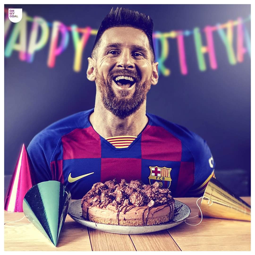 Happy birthday Lionel Messi  