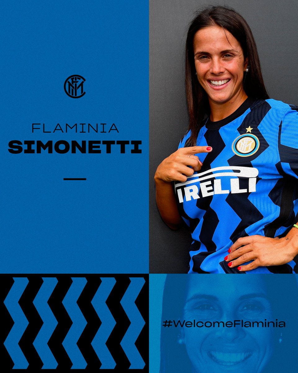 ๐ | BENVENUTA
Flaminia #Simonetti รจ una nuova calciatrice di #InterWomen โซ๐ต
Conosciamola meglio ๐ https://t.co/piJd4twmmW
#WelcomeFlaminia https://t.co/EmEAJjYmqD