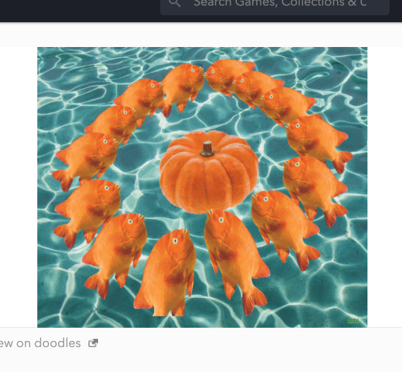CollinsCustomIP's tweet photo. Why #Pumpkinfish 0.5 eth?!?
b/c it's #1 in @thisitis's (#ALLBI's) gallery ! over 120 #NFT in tha gallery
https://t.co/oz2i1EDxzc 0.5/offer
https://t.co/tJMmFxKVEb only 0.4 on #Rarible
#cryptoart https://t.co/kqR8FVsAmd