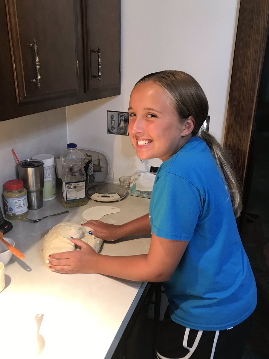 SaraOchsner's tweet photo. 4H baking day at its best— couldn’t learn from anyone better than Grandma https://t.co/1rtJZ38EGe