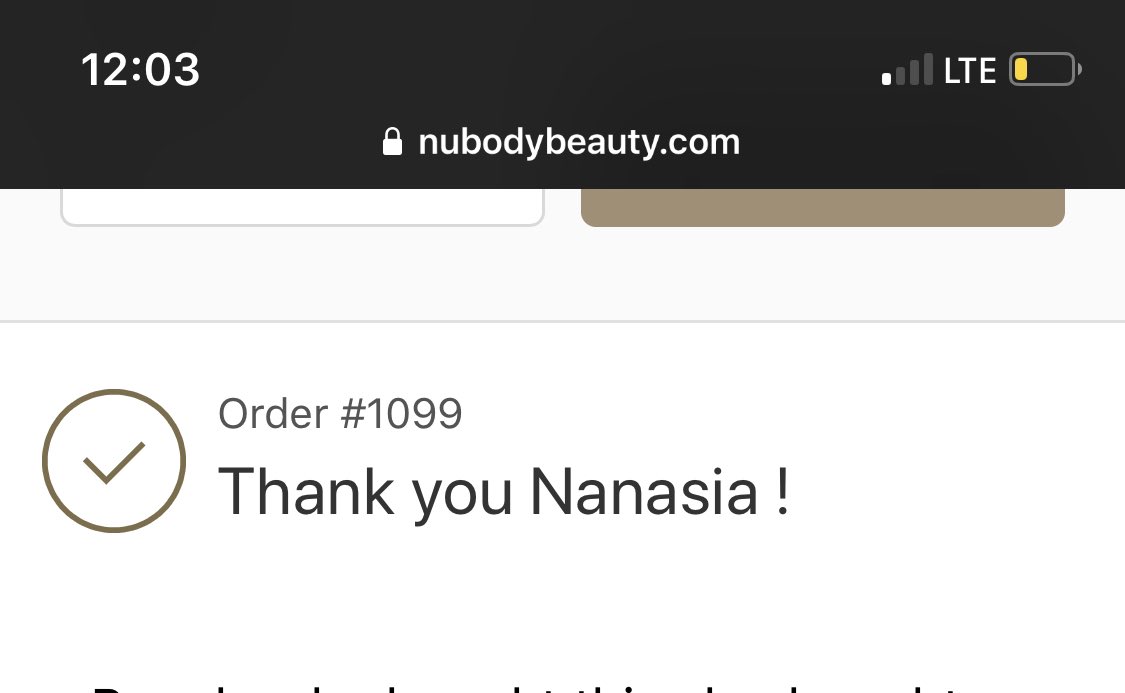 Hello I believe in being true to my word...as promised I went through the thread and copped some things thank you..  @NubodySkincare and  @JamesVirgodo really great items I’m looking forward to receiving them. Everyone in this thread I hope your hard work continues to flourish!