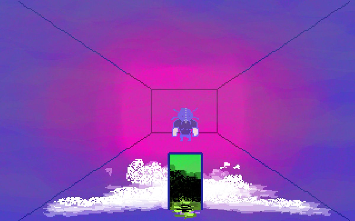 In this one you are a specific insect/humanoid thing from a supraFUTURE trying to find your way back to your home. But, of course, THINGS happen that prevent you from getting back home. ((heavy metal soundtrack was my idea for this one)) ((tons of guitar and grunting))