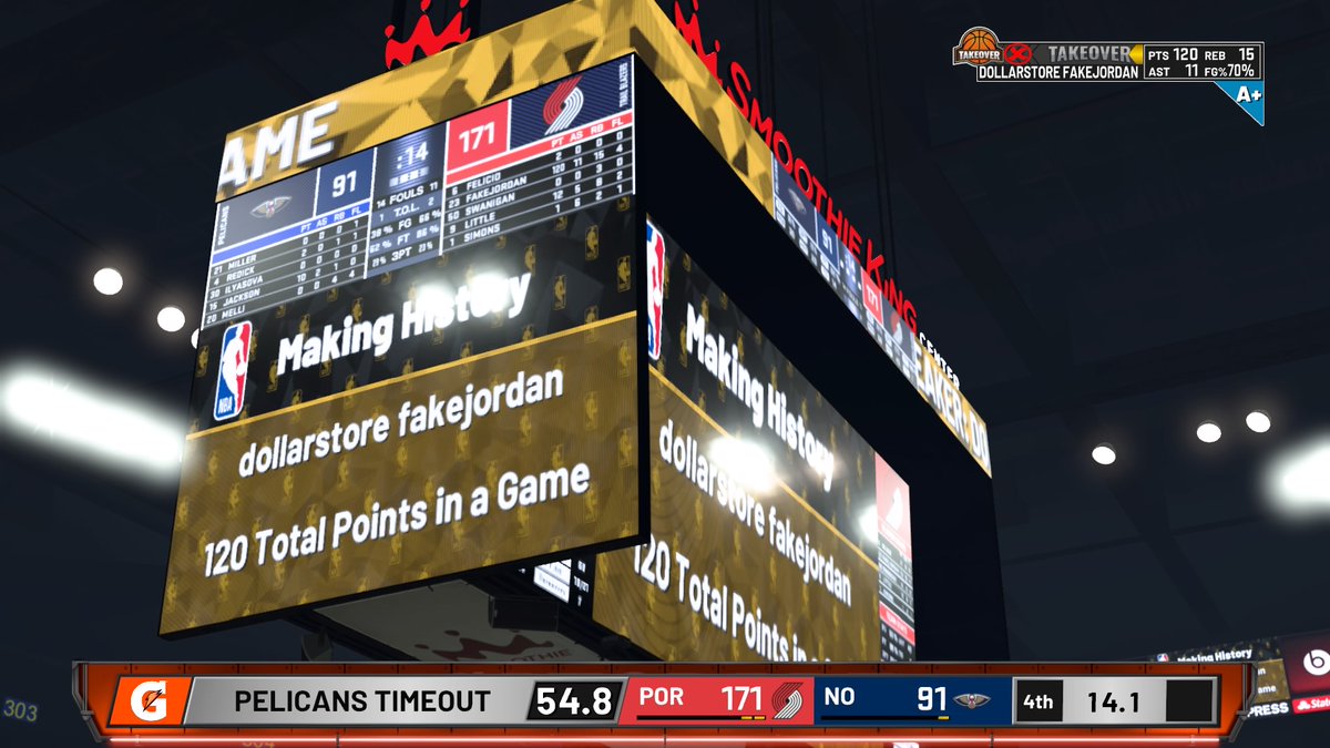 iamsunwukong's tweet photo. #nba2k20ps4 #fakejordan #nba2k20 #breakingnbarecords https://t.co/tN827WhMiz