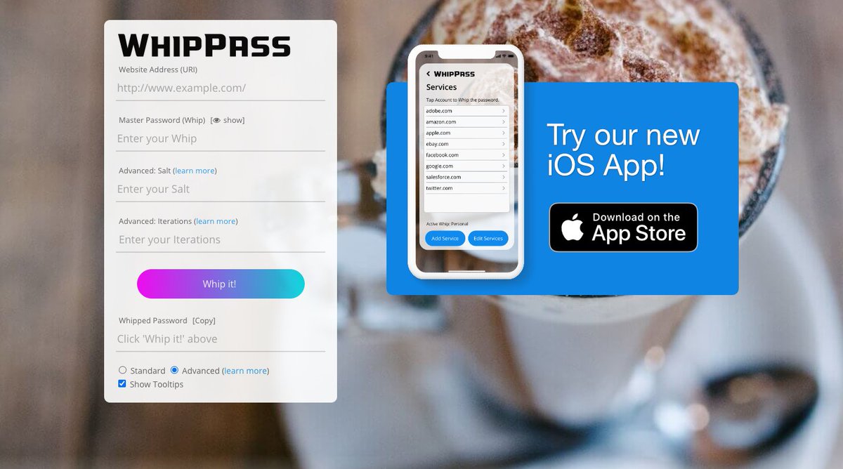 WhipPass is on the list of trending Apps on BetaPage💥
betapage.co/startup/whippa…
WhipPass makes all your online accounts secure with its new free service
Download the WhipPass iOS App today from the App Store:
apps.apple.com/au/app/whippas…
#beta #passwordmanager #passwordsecurity #NoCode