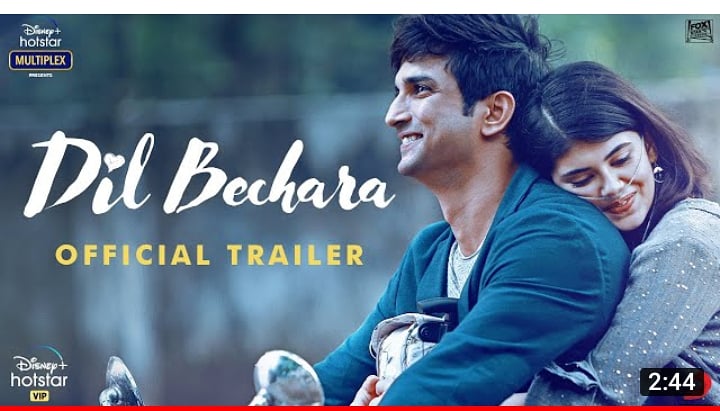 DeepKar20's tweet photo. It's really #insane #dilbechara ❤️ https://t.co/El97wasWai