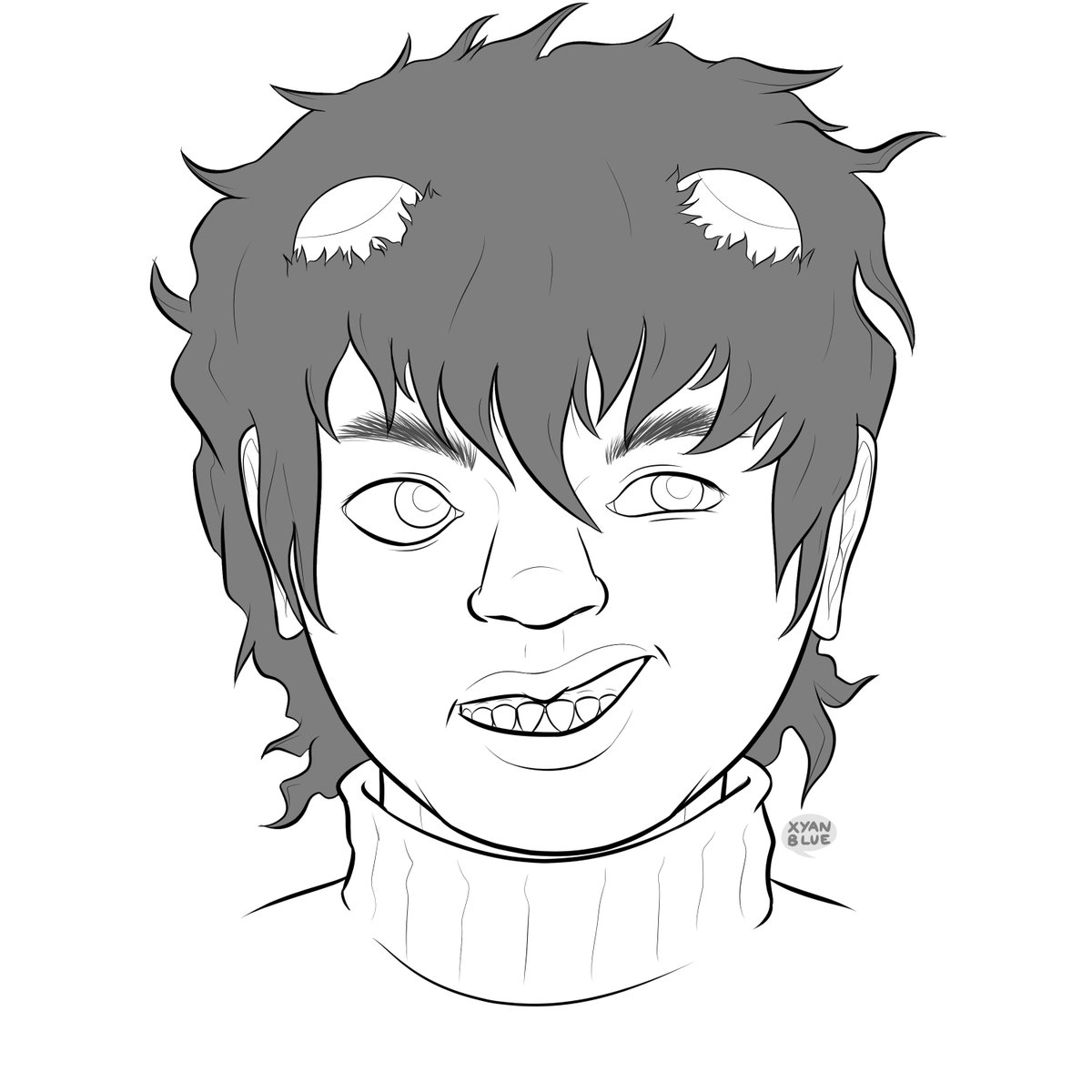 Xyan_Blue's tweet photo. Time for crab. #homestuck #karkatvantas #fanart https://t.co/ZK3fu7Q3g7