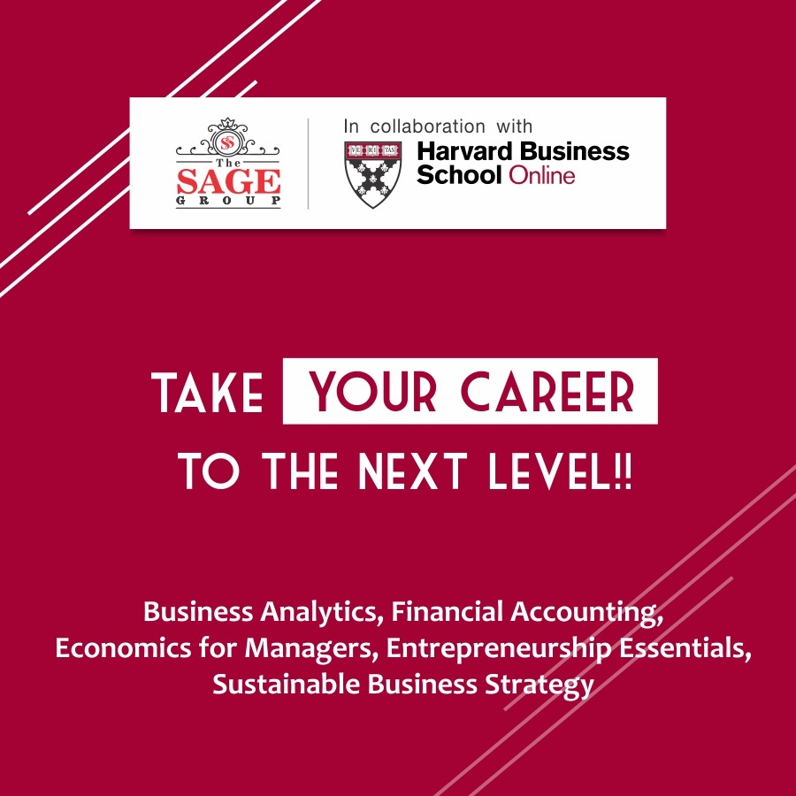 TheSageGroup1's tweet photo. Dreams are meant to be true!
And at sage, we are committed to make them true. Announcing World-Renowned institutional tie-up with Harvard Business School to provide the best in class education to our students. 
Join: https://t.co/CMKEm80WWO
#HarvardBusinessSchool #SageTrends https://t.co/eCq7Uzpr43
