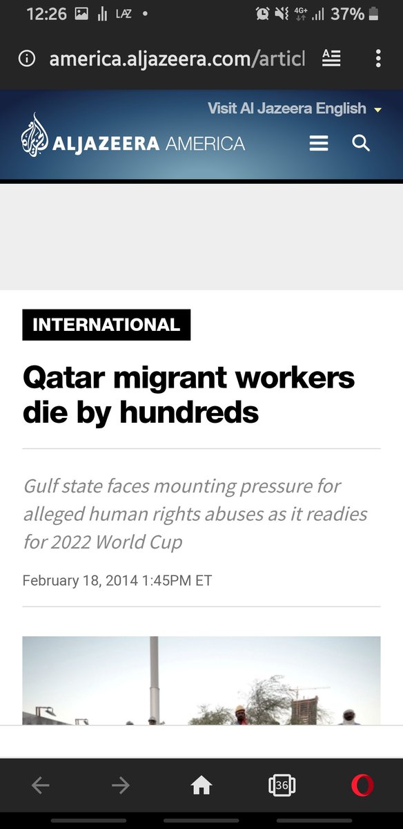 Sebenarnya kes penganiayaan migran di Qatar tak di'buta'kan AJ, malah dari 2013,2014,liputan diberikan.