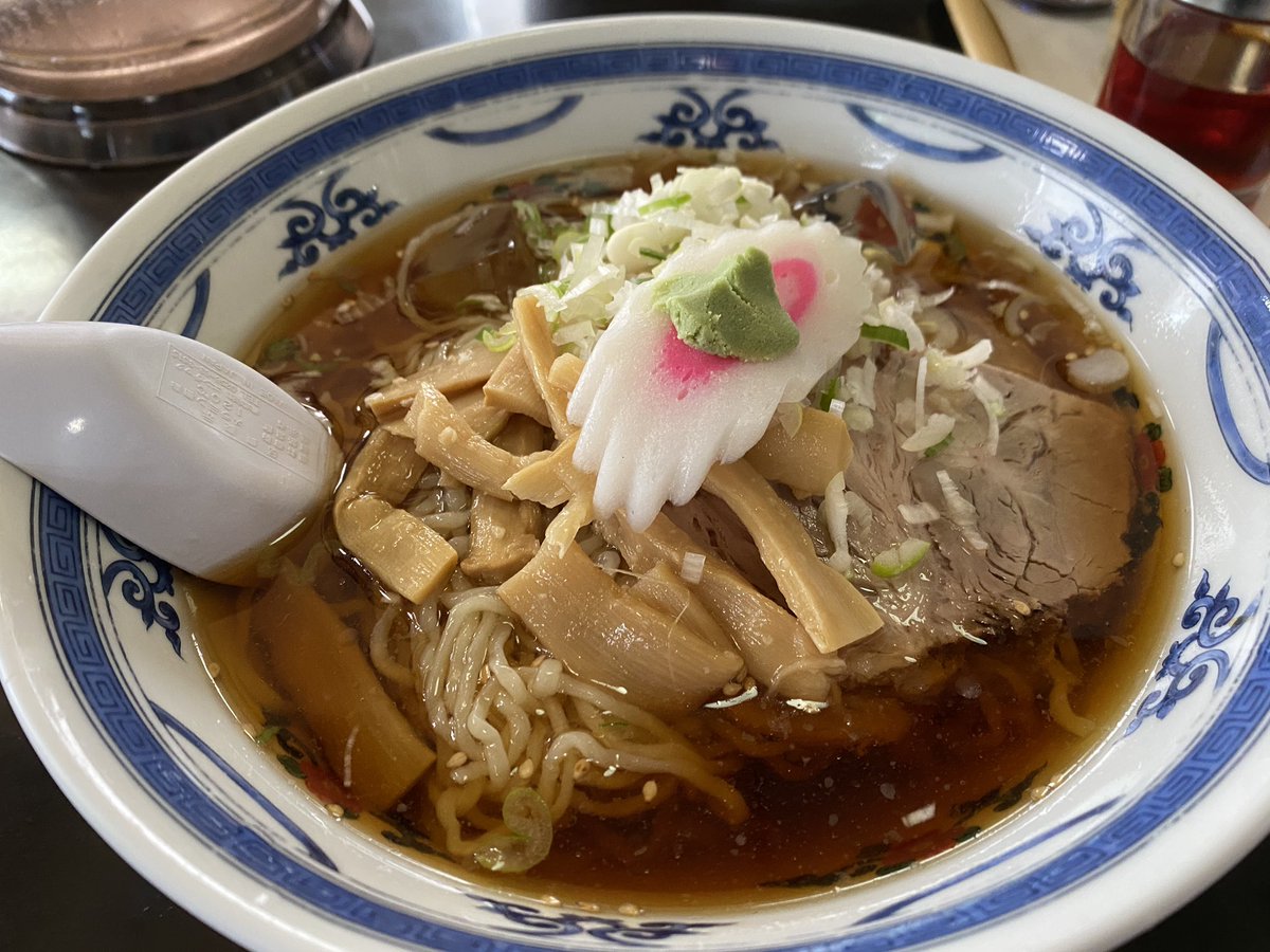 blue_tungsten's tweet photo. 日の出食堂の冷たいラーメン😆💕 https://t.co/CVfh39Q4fF
