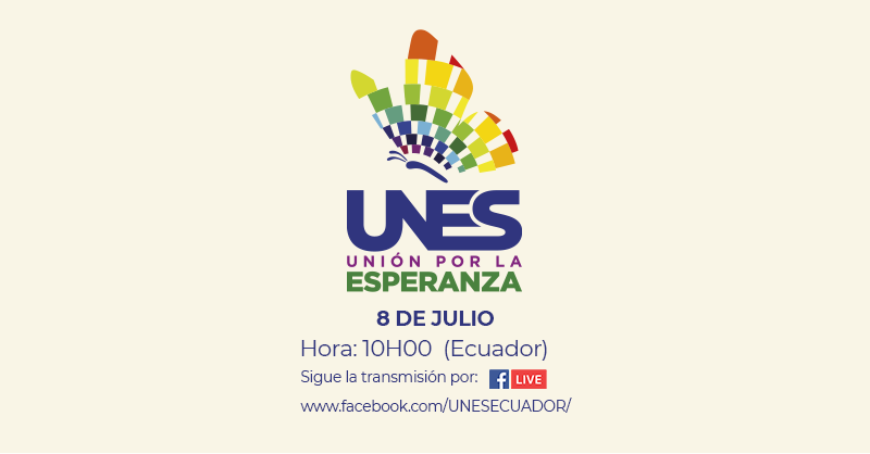 UNESECUADOR's tweet photo. Te invitamos a seguir la transmisión.
¿Te #UNES?
 👉https://t.co/vyf8yO5tta
#YoMeUno https://t.co/tajIuDUwye