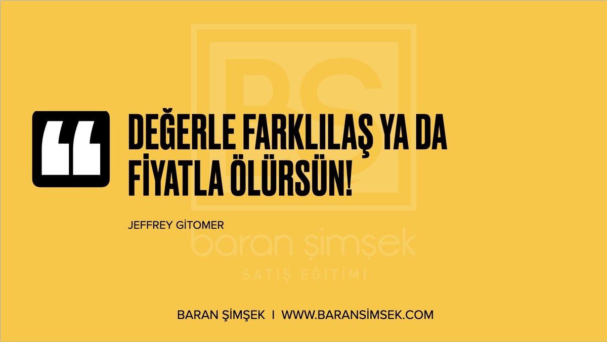🧑‍🦰Değer odaklı olmayan her satış stratejisi, otomatik olarak fiyat odaklı satışa döner.

🧑‍🦰Değer odaklı satış, satışın gücüne inanan ve satış stratejilerini öğrenip uygulayan satıcılar tarafından yapılır. 

⛑Fiyat odaklı satış, hesap makinesinin gücüne inanlar tarafından yapılır