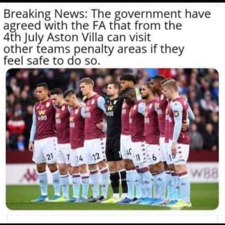 eccles742's tweet photo. Morning all  @AVFCOfficial could someone kindly pass this information onto the lads and perhaps we could go on a semi winning streak from now until the end of the season?! #notdeluded #westillcan #UTFV https://t.co/Zpsha5gaR7