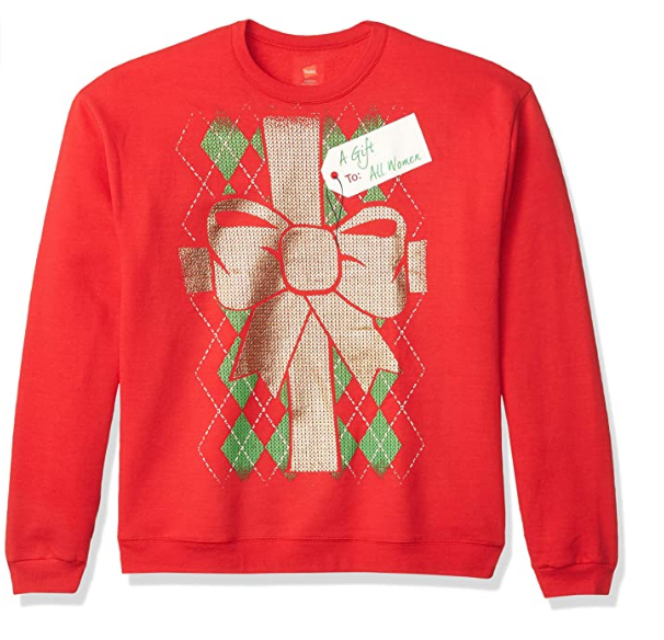 hanes christmas sweater