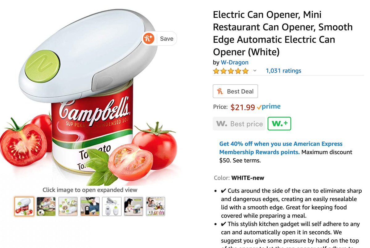ChrysantheTan's tweet photo. These screenshots are all from the same product page on @Amazon. 

1: Can opener, the product being sold.
2: Question about bags.
3: 5 star review for wine bottle covers.
4: 5 star review for utensils.

Amazon, you need to handle all your hijacked reviews. #StopReviewHijacking https://t.co/pEVZzHeZ8x