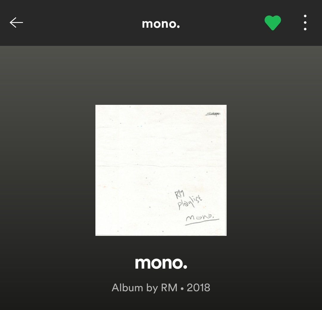 named as rm playlist telling us that it's journal of rm consisting of his feelings throughout the journey. I believe he want us to use his emotion to serve as an example for us, telling us everyone goes through these feeling and we're not alone. He went through it and we're too