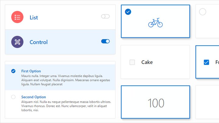 MatanPoran's tweet photo. New #orclapex plug-in: List Control

Make List and Card items selectable! ✨

Replace standard checkboxes and radio buttons with effective and engaging UI! 🤹 https://t.co/yHu4LkMDCQ