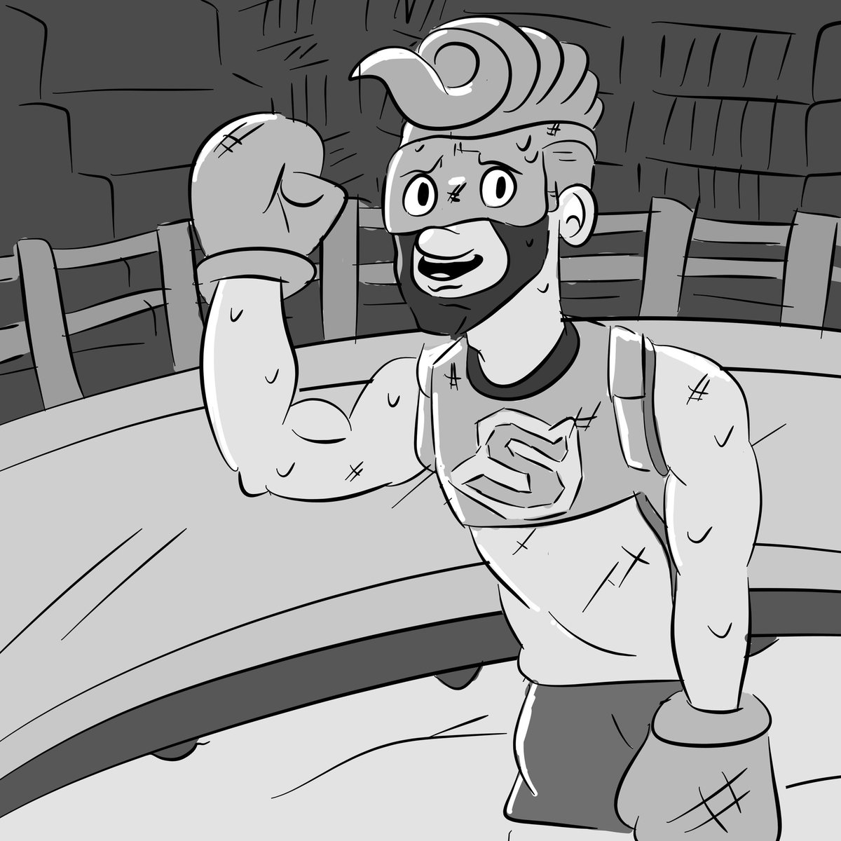 「A friend asked me to make Springman with actual arms. A quic ...