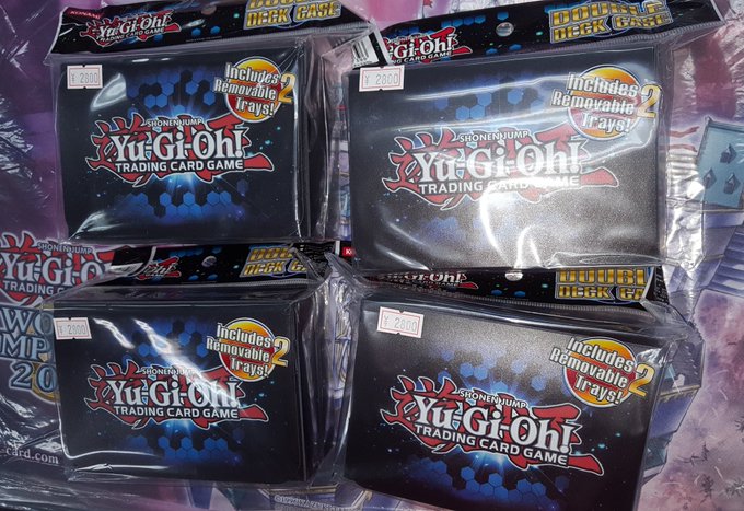 遊戯王】 ダブルデッキケース青 入荷しました！ ￥2800-(税込)で販売中