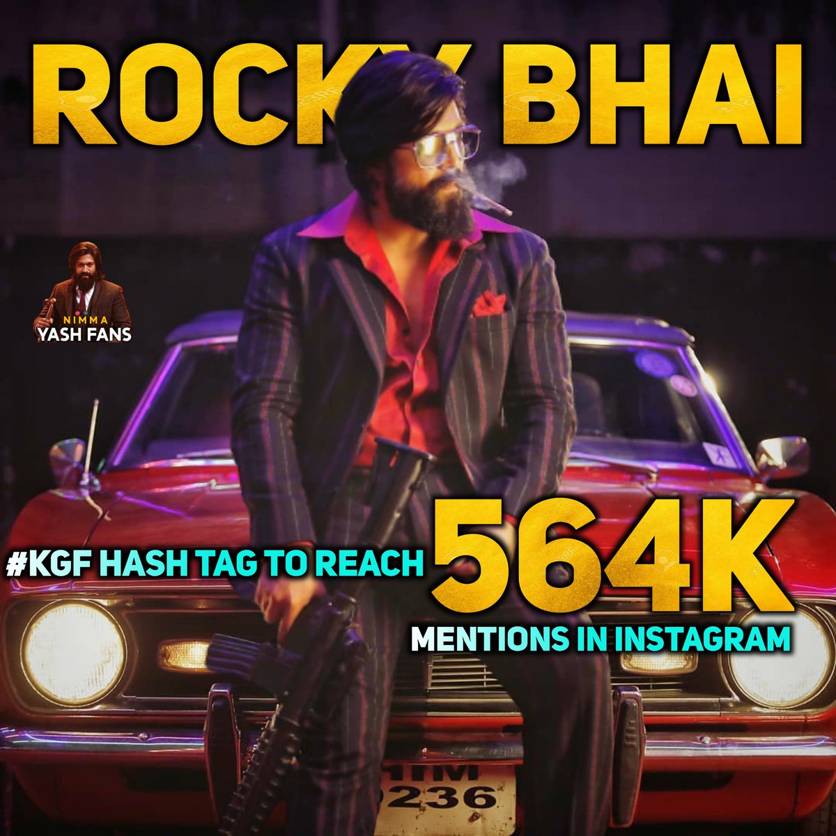 TheYashRules's tweet photo. #KGF THE BRAND 🔥
Follow :- @nimmayash__fans 
Follow :- @nimmayash__fans 
#Yash #Yashboss #Rocky #kgfteaser #rockingstar #PrideOfKFI #PrideOfKFI #KGFChapter1 #KGFChapter2 #KGF2 #NationalstarYash #nationalstar #KFI #KGFChapter2OnOct23 #rockybhai #rockybecomesabrand #rockyera https://t.co/p9FQ3uY3uD