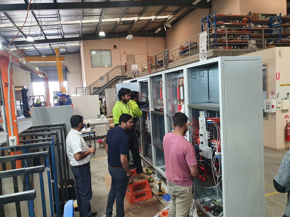 DaraSwitchboard's tweet photo. #teamdara always works towards delivering a quality switchboard to our clients. Our project delivery manager Yoshan doing early morning routing quality checks to ensure we are maintaining a high standard..
#daraswitchboards #makethingshappen https://t.co/l9uJEX4HI1