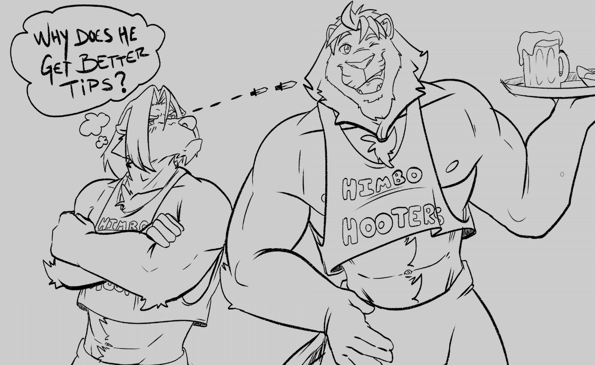 Himbo Hooters sketch feat. 