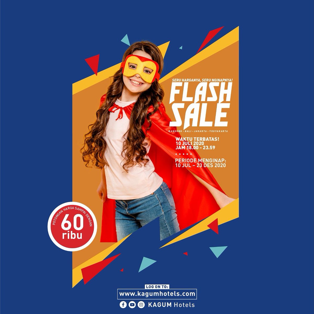 2 Hari Lagi...Flash Sale Kagum Hotels..Yukk Ka Bandung!!!