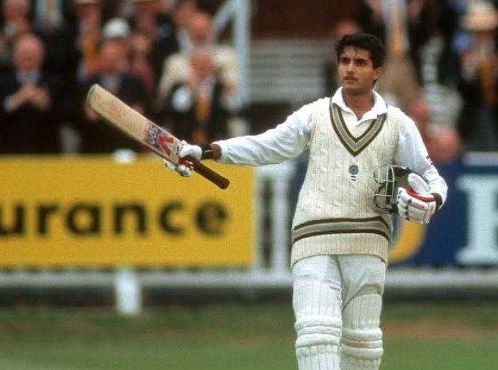 2.131 vs England, Lord's,1996This was debut match of Dada and Dravid. He came at no.3 and scored his maiden hundred in lord's with the help of 20 fours. He was first Indian to score a century in lord's on debut.