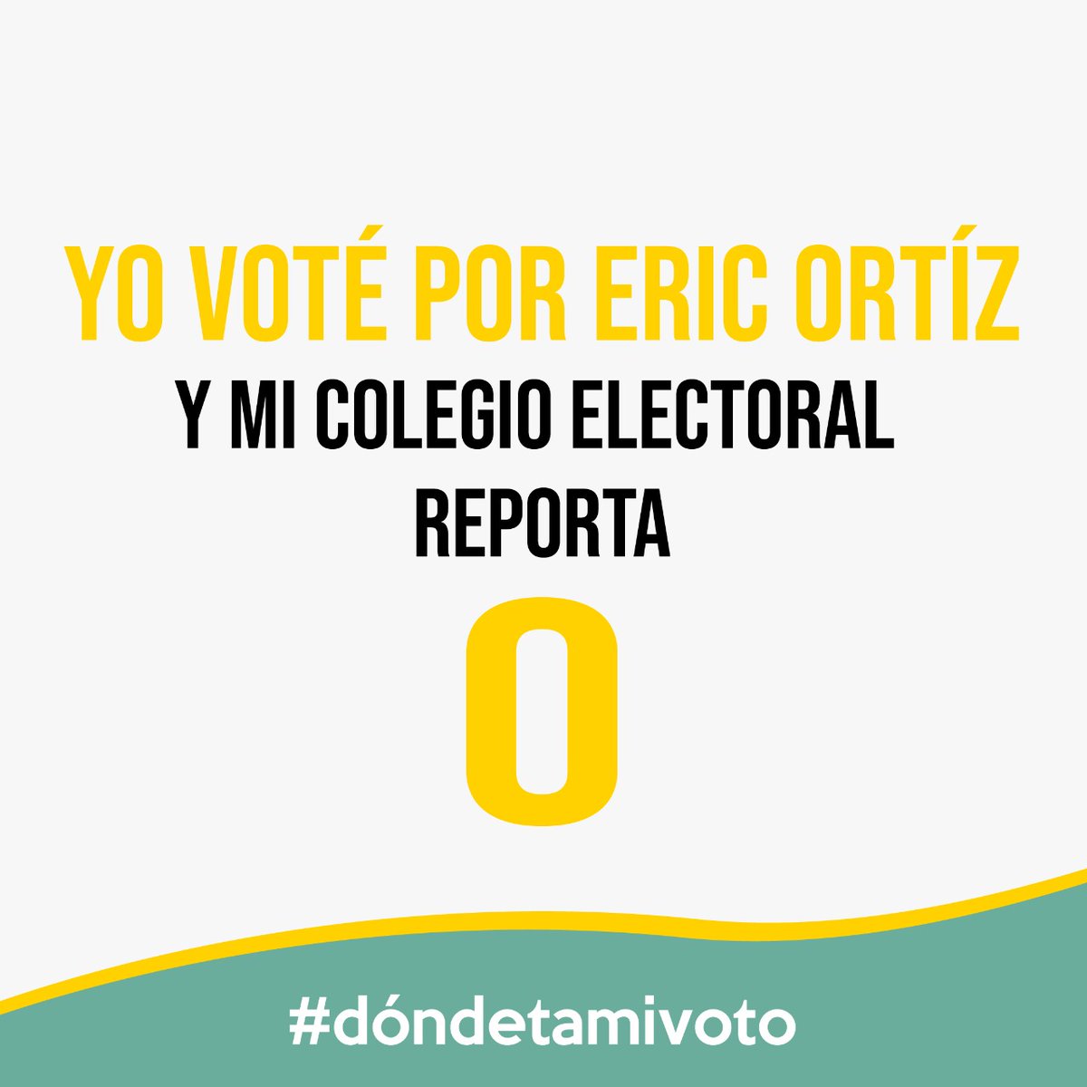 EricOrtizReyes's tweet photo. Si votaste por mi en uno de estos colegios electorales, comunícate conmigo.

El derecho de los ciudadanos no debe ser violentado y mucho menos, su derecho a decidir. Nuestro compromiso es que se respete la voluntad de los ciudadanos sin importar banderas.

#dóndetamivoto https://t.co/gByFJkc3sf