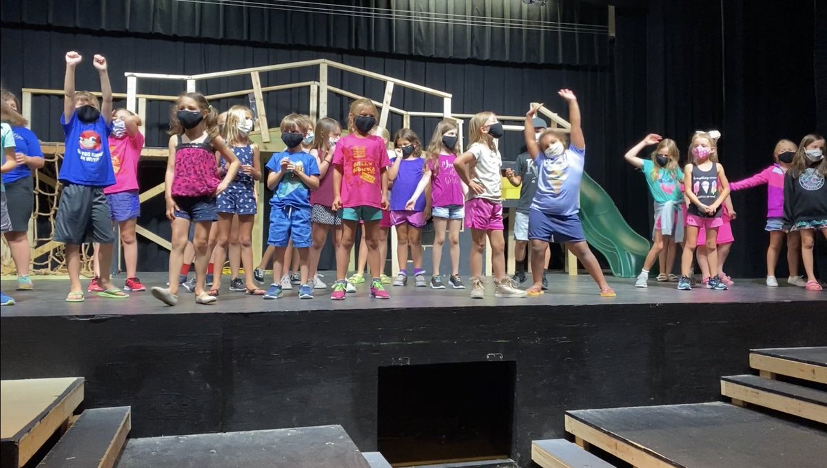WILLY WONKA CHILDREN’S THEATRE HAS BEGUN! 79 students. 25 High School Helpers. It’s going to be a great time!