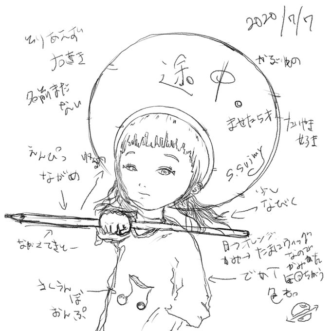 案をメモに。
見てのとおり、途中。
ペンを1つのアイテムに。
えんぴつ女子。
#イラスト #イラストレーション
#お絵描き #オリキャラ
#オリジナルキャラクター
#途中絵 #えんぴつ女子 