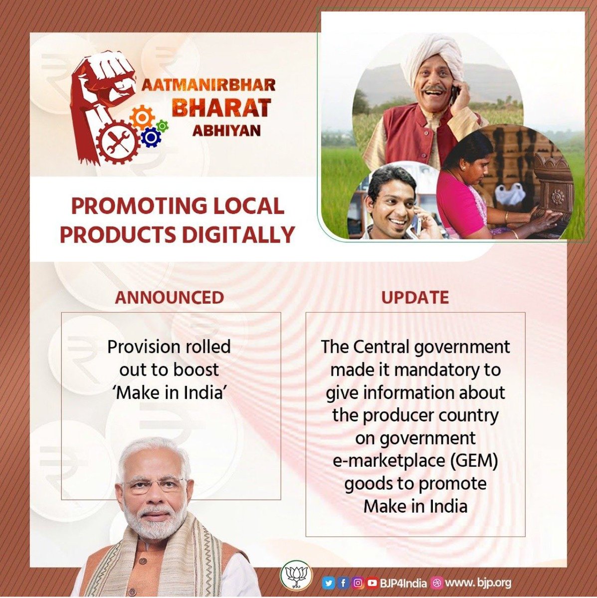 mlkhattar's tweet photo. Promoting local products digitally.
#AatmanirbharBharat https://t.co/g0LErvNDAZ