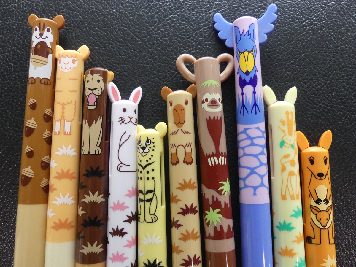 盛岡市動物公園 Zoomo Na Twitteru Zoomo Shop取扱商品 ボールペン かわいいボールペンも健在です 種類はこれだけじゃないので 足を運んで確認してくださいね 赤と黒の2色のインクで書きやすく実用的 こういうのは動物園の売店ぽいですよね Zoomoshop