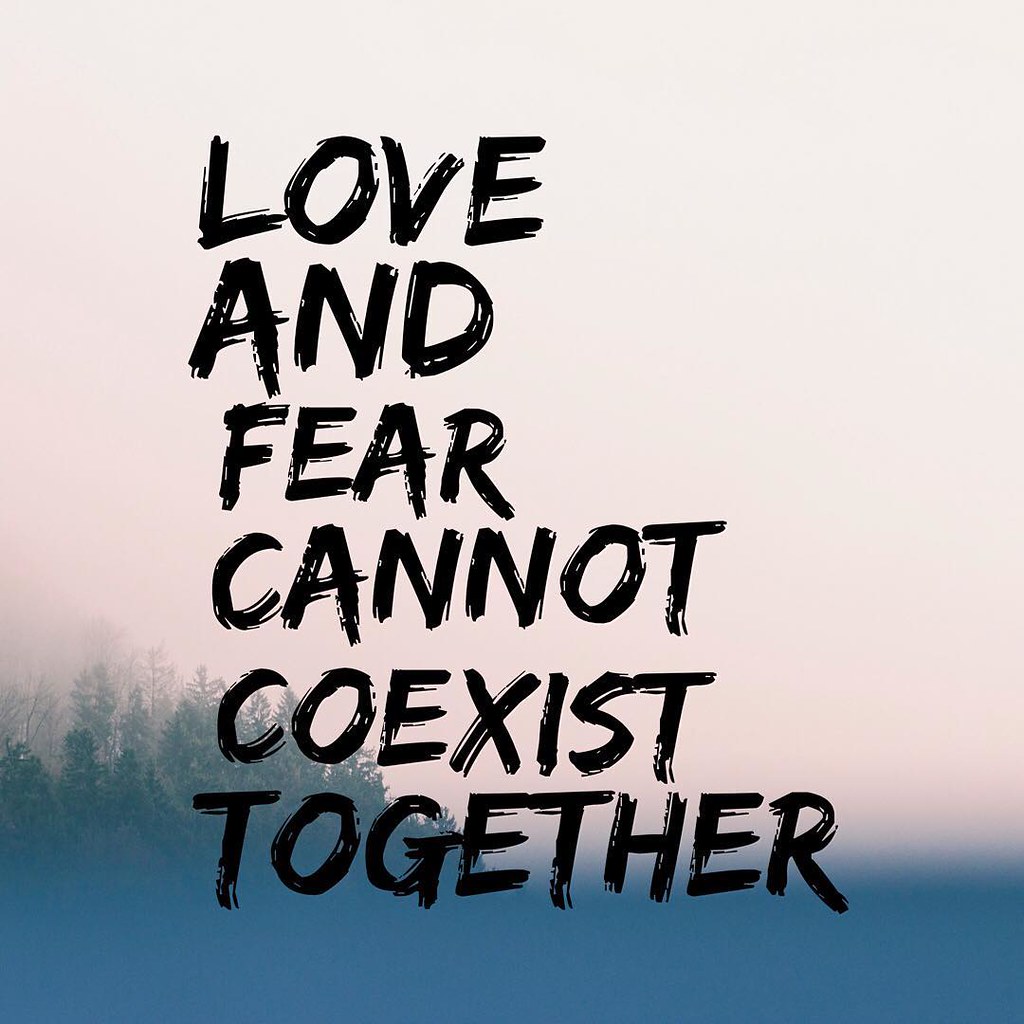Thankfully, at any moment you can choose  to think another thought. Living with love will open you up to a world full of exciting experiences. On the other hand, fear keeps you trapped from being and fully understanding the love that you are.