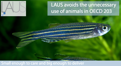 LAUS_Group's tweet photo. LAUS implements the 3R principle "Replace, Reduce, Refine" by offering Treshold testing for OECD 203 in accordance with OECD GD 126 "SHORT GUIDANCE ON THE THRESHOLD APPROACH FOR ACUTE FISH TOXICITY"
#LAUSGroup #LAUS #OECD203 #FishToxicity https://t.co/rcVrW9S9Yx