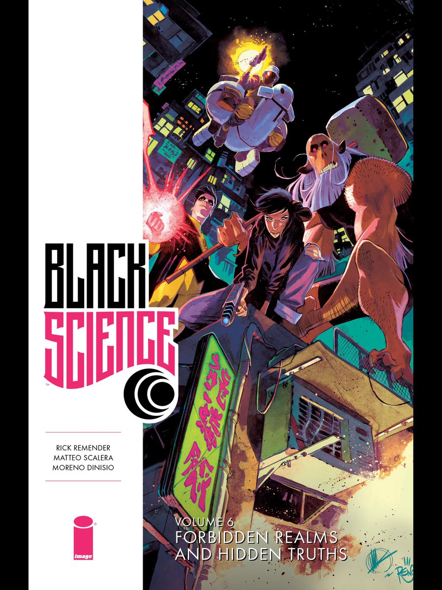 thomkrone's tweet photo. Searching for Forbidden Realms and Hidden Truths!

#NowReading #BlackScience vol.6
by @Remender &amp; @ScaleraMatteo 
for #ComixResolutions 2020 https://t.co/guoMaOm5Gv