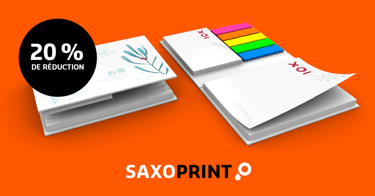 En juillet, nous vous proposons des #réductions exceptionnelles sur toutes les notes adhésives. Les #notes #adhésives marquées de votre logo font d'excellents objets publicitaires. Ils sont particulièrement efficaces en matière de #publicité. 👉 saxoprint.fr/materiel-de-bu…