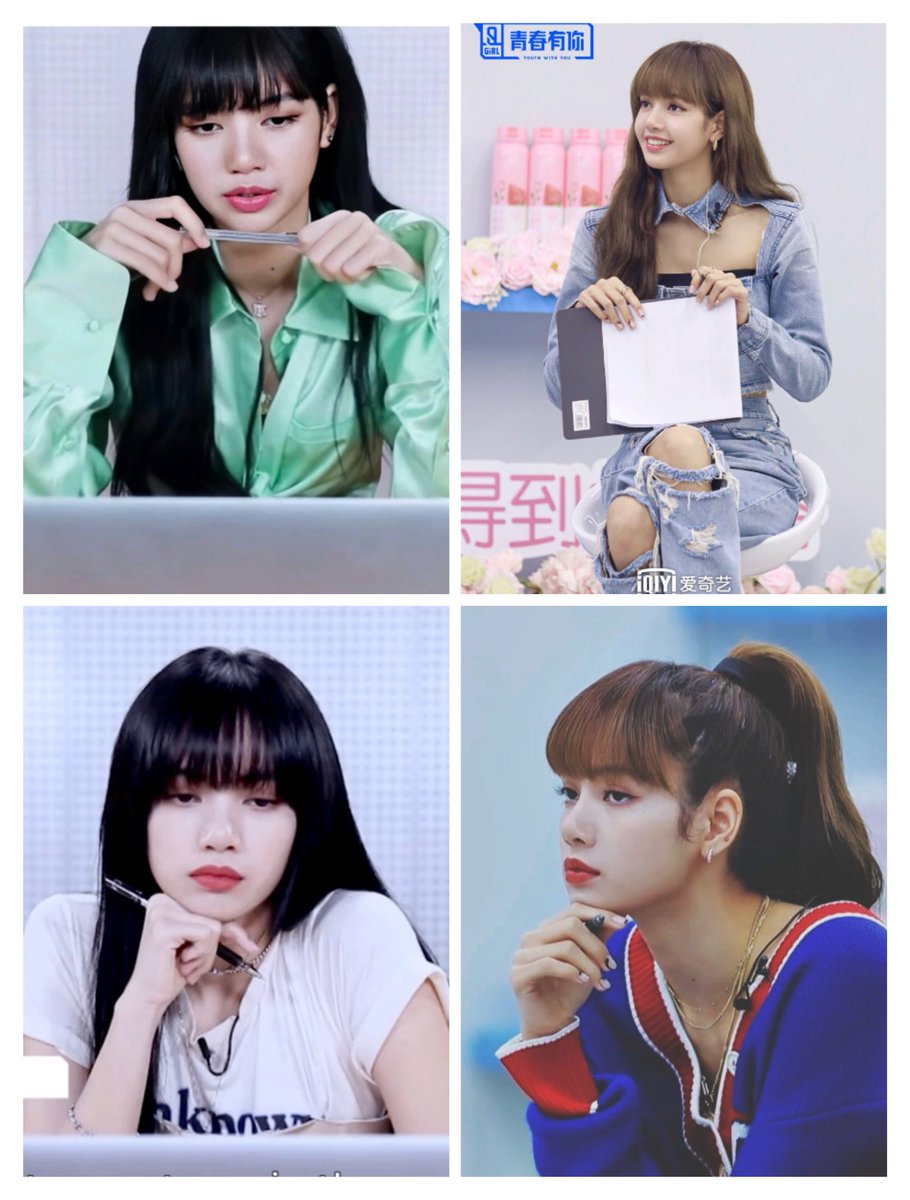 LISA AS A DANCE MENTOR (23 Y/O)She being a dance mentor for famous show in china (YOUTH WITH YOU) Her title not only main dancer but also dance mentor.Watch the show and you will know how amazing she is..she can be strict mentor but also sweet mentor for the student.