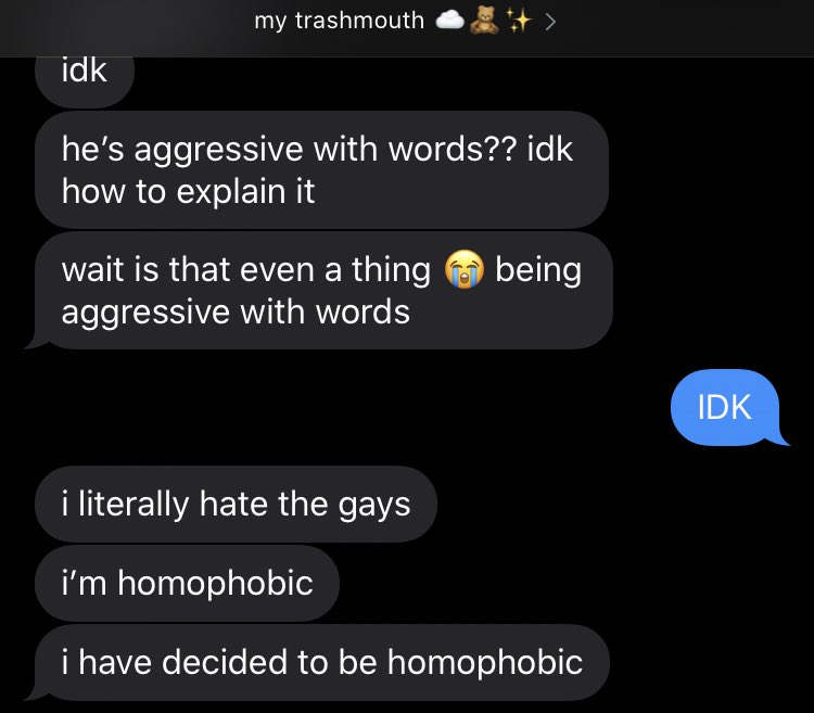 1. theyre homophobic!!