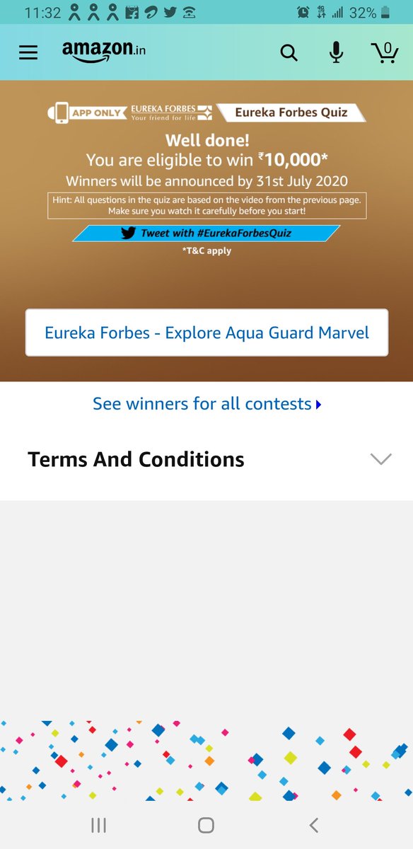 RadhaGu15033140's tweet photo. I hope this time I would be the lucky winner.. 😁🤞
#EurekaForbesQuiz https://t.co/ffOgBce9XM
