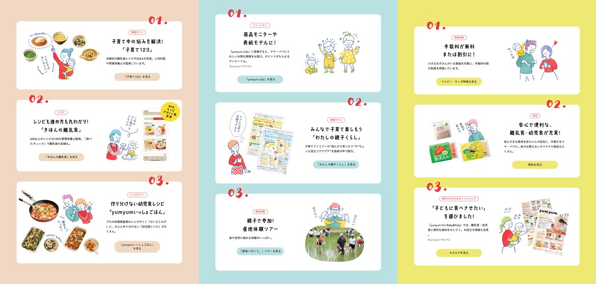 ながのまみ Mofpof Works パルシステム カラダもココロも子育て応援 サイト内イラストを制作しました T Co Fflbzujh8x よりゆるいタッチの仕上がりで個人的にもお気に入りのイラストとなりました