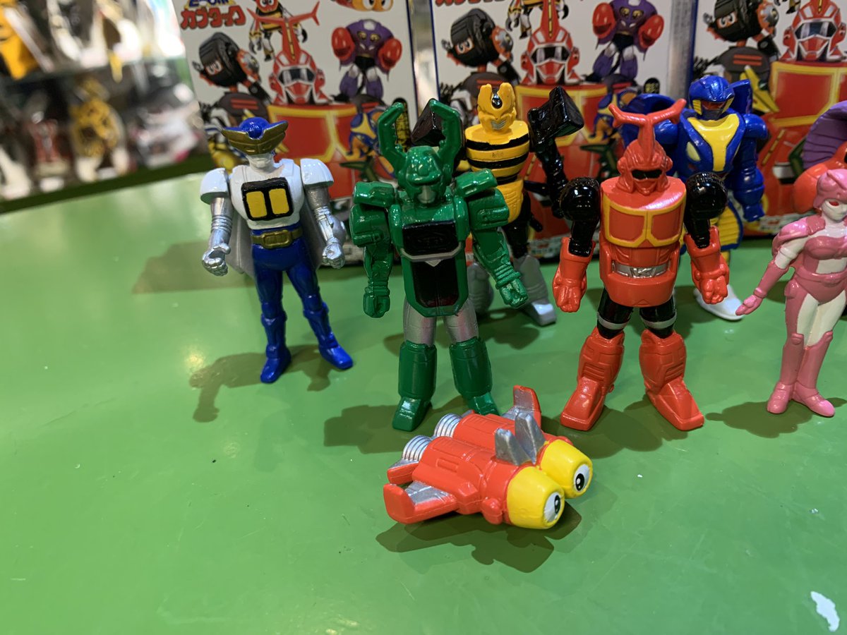 ビーロボカブタック カブタック大集合まとめだぜ☆彩色フィギュアが癒